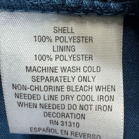 Thalia & Sodi Floral Neck Gold Link Long Sleeve Blouse Women's XL - Picture 15 of 16